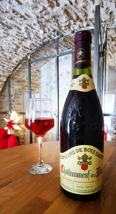 Chambre D Hote De Charme Avec Plein D Authenticite Du 13 Eme Siecle Chateauneuf-du-Pape Ngoại thất bức ảnh
